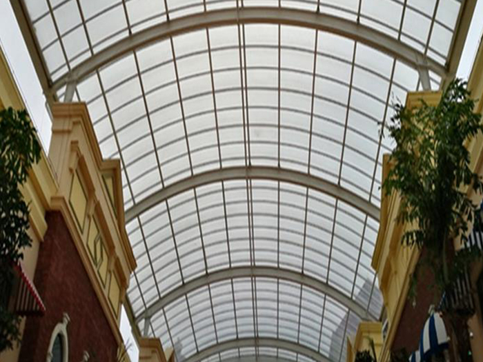 孝感屋面网架顶棚吊装方案